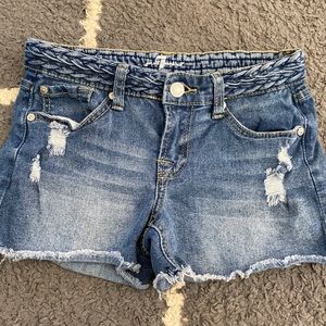 Seven for All Mankind girls jean shorts